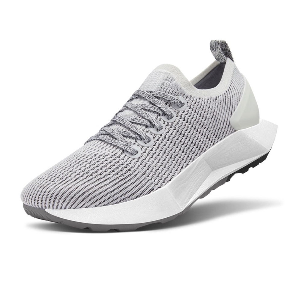 Allbirds Men’s Tree Flyers Blizzard White Running Shoes Size 12